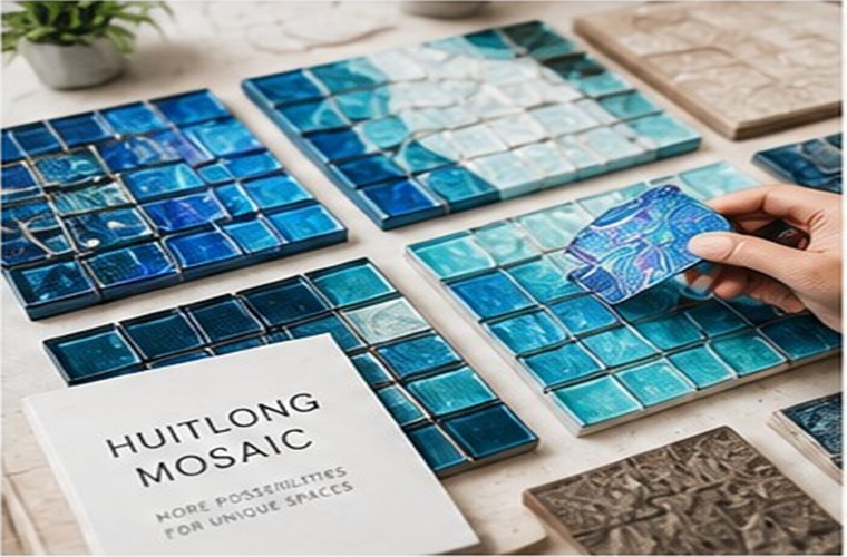 Material Exploration mosaic color and texture selection