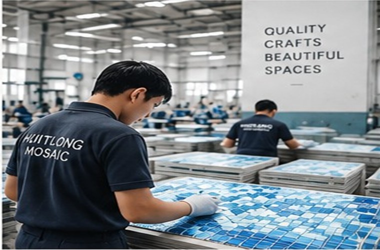 Production and Quality mosaic factory craftsmanship