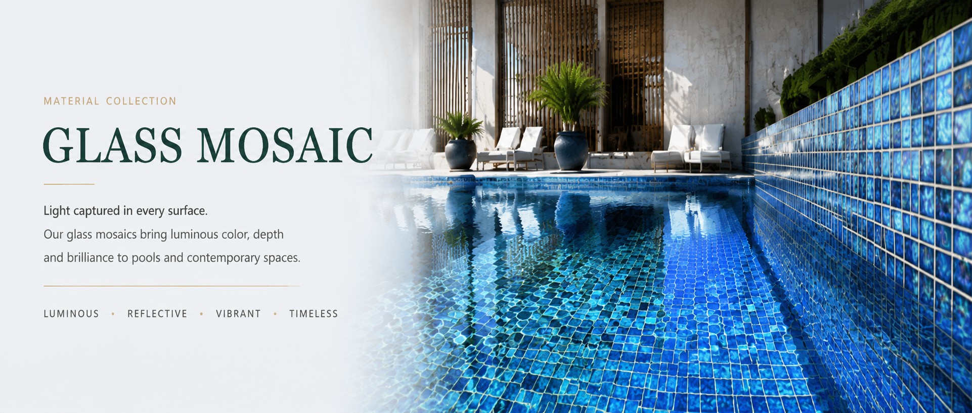 Glass Mosaic collection banner