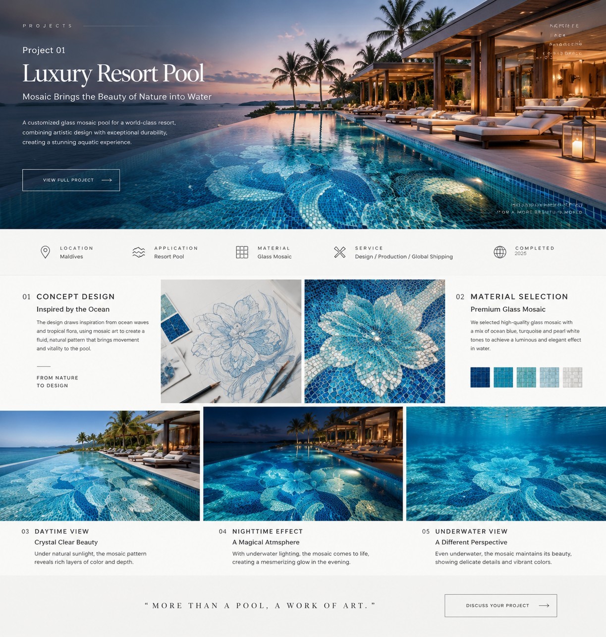 Swimming Pool application