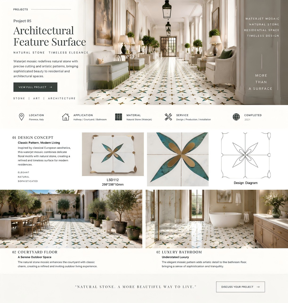 Architectural Surface application